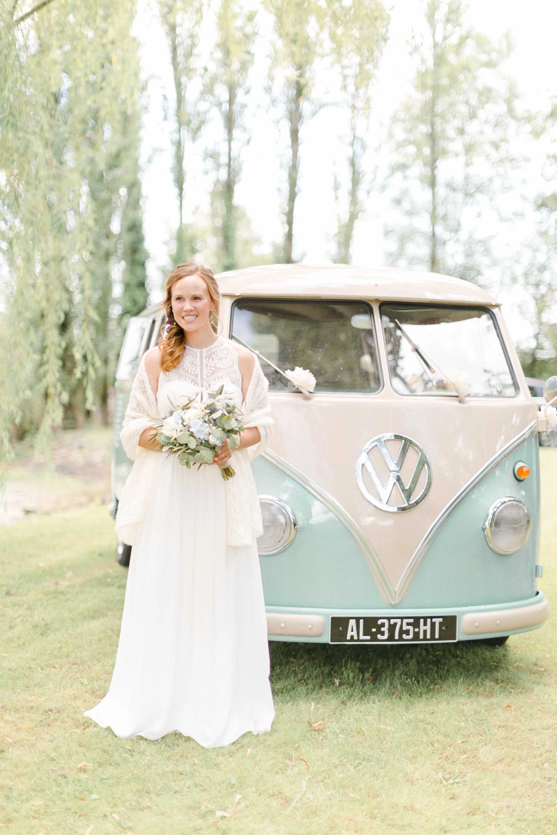 robe mariage gris marron couple